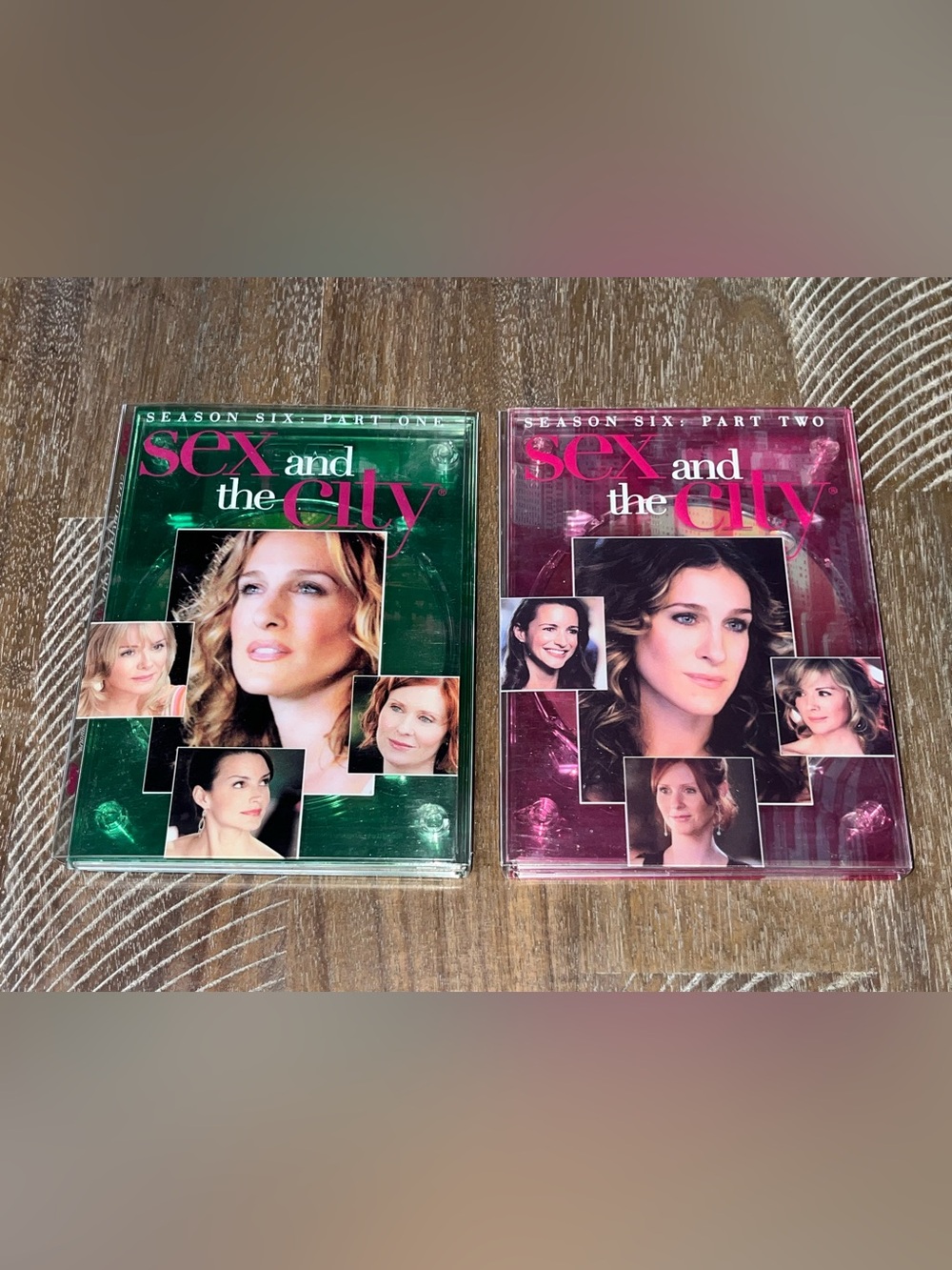 Sex And The City Season Six Part One & Part Two DVDs 2004 HBO 1 & 2